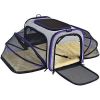 Cat Carrier TSA Airline Approved with Ventilation for Small Medium Cats Dogs