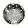 Stainless Steel Pet Bowl with Anti Skid Rubber Base and Dog Design, Large, Gray