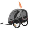 Dog Trailer, Buggy, Bicycle Trailer Medium Foldable for Small and Dogs