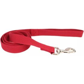 Coastal Pet New Earth Soy Dog Lead Cranberry Red - 6 feet x 1"W