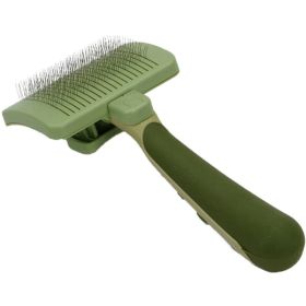 Safari Self Cleaning Slicker Brush - Small Dogs - 7.5" Long x 3.5" Wide