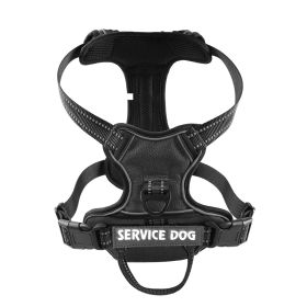 Oxford Cloth Strap Personalized Dog Back (Option: Black-XL)