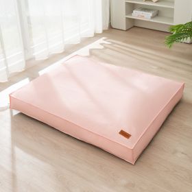 Pet Cat And Dog Waterproof Removable Washable Mattress (Option: Lovely Pink-M)