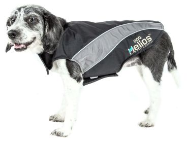 Helios Octane Softshell Neoprene Satin Reflective Dog Jacket w/ Blackshark technology (size: medium)