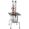 Professional Dog Pet Grooming Table Large Adjustable Heavy Duty Portable w/Arm & Noose & Mesh Tray