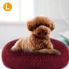 Pet Dog Bed Soft Warm Fleece Puppy Cat Bed Dog Cozy Nest Sofa Bed Cushion L Size