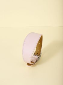 New Pet Casual Adjustable Collar (Option: Light Pink-M)